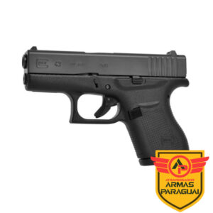 Pistola Glock G43 Gen5 Calibre 9Mm 6+1 Tiros