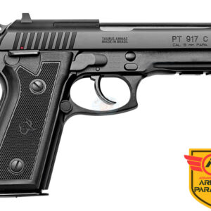 Pistola Taurus PT917 Cal. 9mm Oxidada 17 Tiros