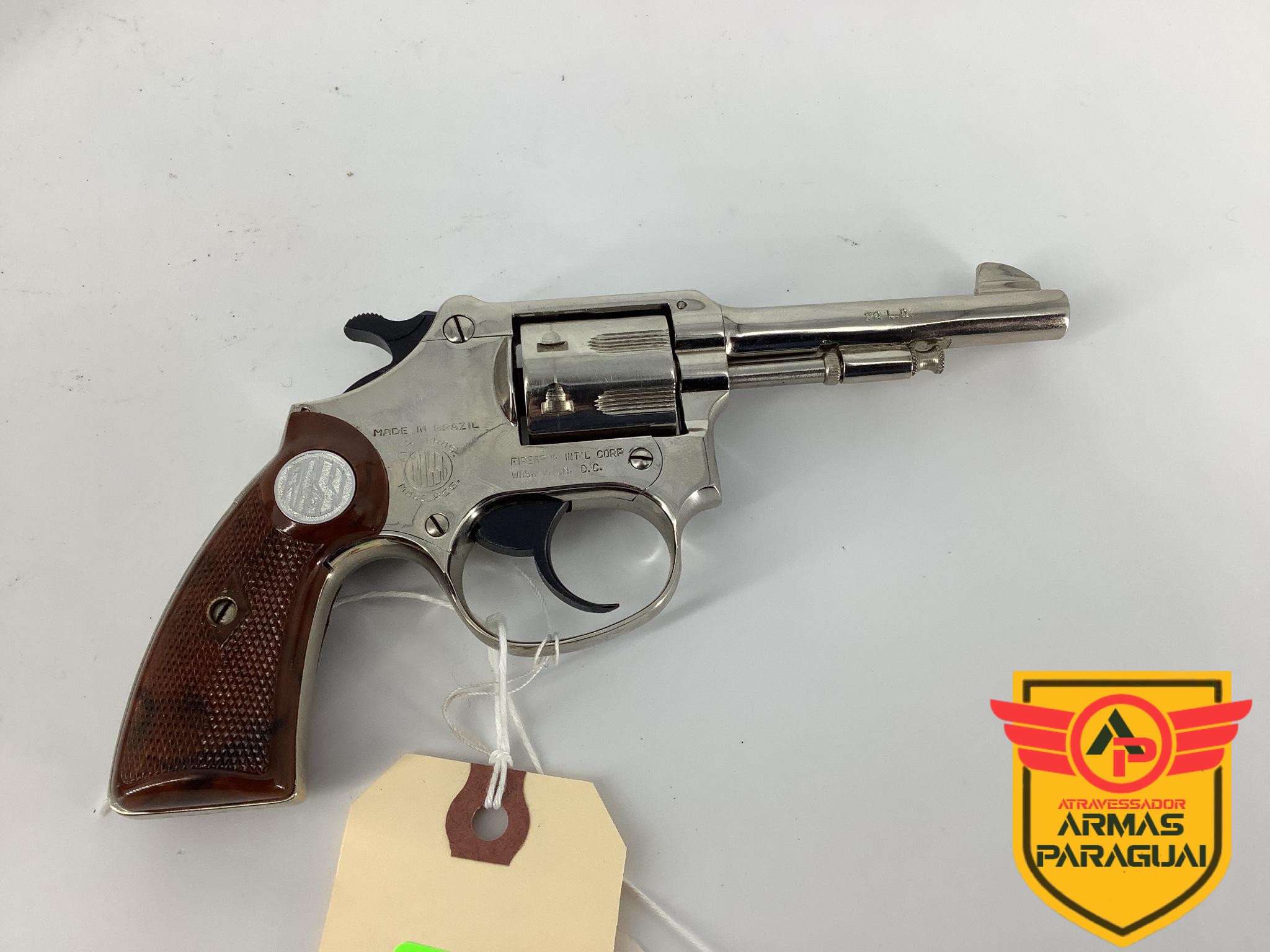 Revolver Rossi 028 Cal.32 – Cano 2″ – 6 Tiros – Oxidado - Armas do Paraguai  - Armas no Paraguai